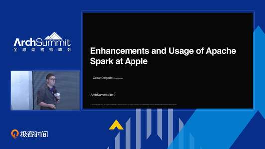 Apple Siri @ Spark, FoundationDB, Hadoop and HBase | ArchSummit