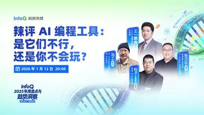 辣评 AI编程工具： 是它们不行， 还是你不会玩？｜InfoQ 2025 年度盘点与趋势洞察